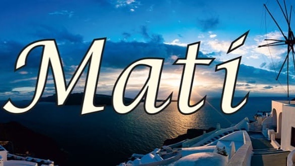 Mati - griechisch essen
