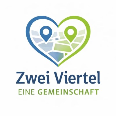 Zwei Viertel eine Gemeinschaft